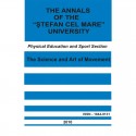 The annals of the “Ştefan cel Mare” University Physical Education and Sport 