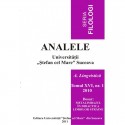 Analele USV- Seria Filologie, A. Lingvistică