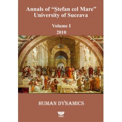 Annals of “Ştefan cel Mare” University of Suceava Philosophy Social and Human Disciplines Volume I - 2010