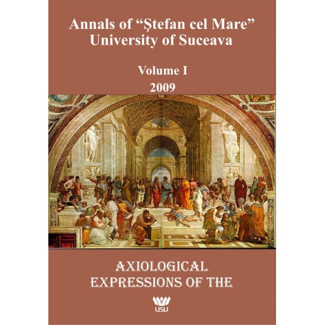 Annals of “Ştefan cel Mare” University of Suceava Philosophy Social and Human Disciplines Volume II - 2010