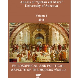 Annals of “Ştefan cel Mare” University of Suceava Philosophy Social and Human Disciplines Volume I - 2011