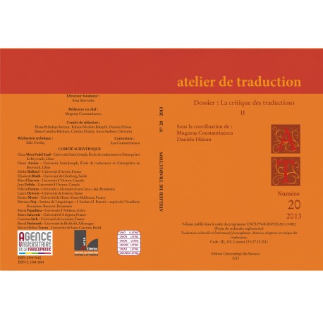 Atelier de Traduction Nr.20 -2014