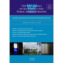 The USV Annals of Economics and Public Administration VOLUME 13, ISSUE 1(17), 2013