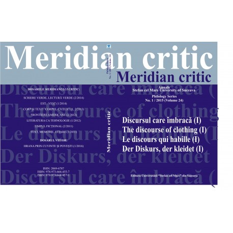 MERIDIAN CRITIC THE DISCOURSE OF CLOTHING I