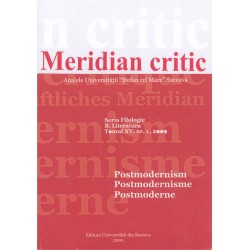 Meridian critic, Tomul XV, nr.1, 2009