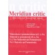 Meridian citic, Seria Filologie, B. Literatura, Tomul XV, nr.2, 2009