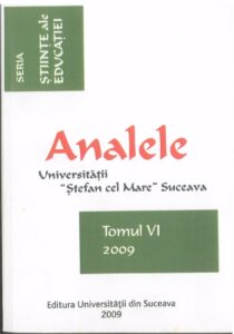 Analele Universitatii Stefan cel Mare, Seria Stiinte ale Educatiei