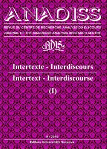 ANADISS, No. 9/ Juin / June 2010