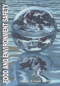 Food and Enviroment safety Year X, No. 2 – 2011