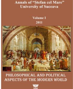 Annals of “Ştefan cel Mare” University of Suceava Philosophy Social and Human Disciplines Volume I - 2011