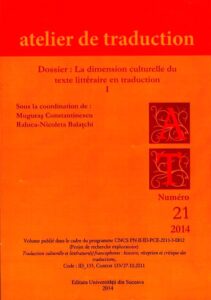 Atelier de Traduction Nr.21 -2014