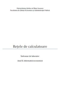 Rețele de calculatoare Îndrumar de laborator Anul II, Informatică economică