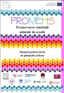 Promovarea sănătății mintale în școală.  Manual pentru elevii de gimnaziu și liceu